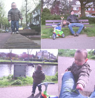 Op huizenjacht met pappa